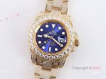 High Quality Replica Rolex Submariner Blue Dial Yellow Gold Iced Out Watch (1)_th.jpg